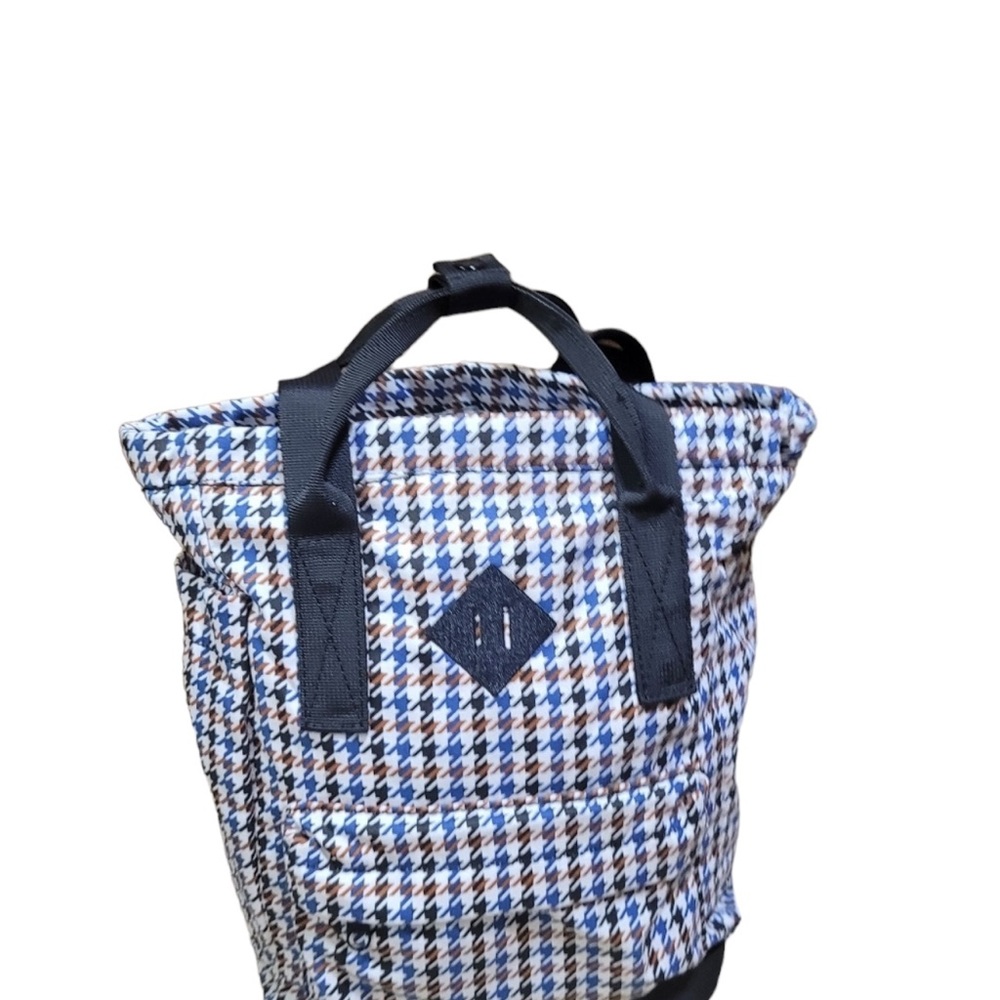 Backpack purse Patterned 2 way Backpack/Shoulder Purse